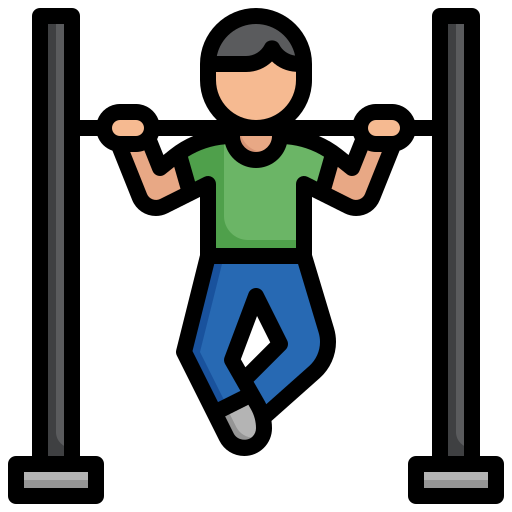 man doing pull-ups